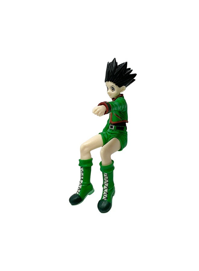Hunter x Hunter Gon Freecss Figurine in Green Outfit, Ideal for Desk and Car Decoration 12.5 cm - Image 3